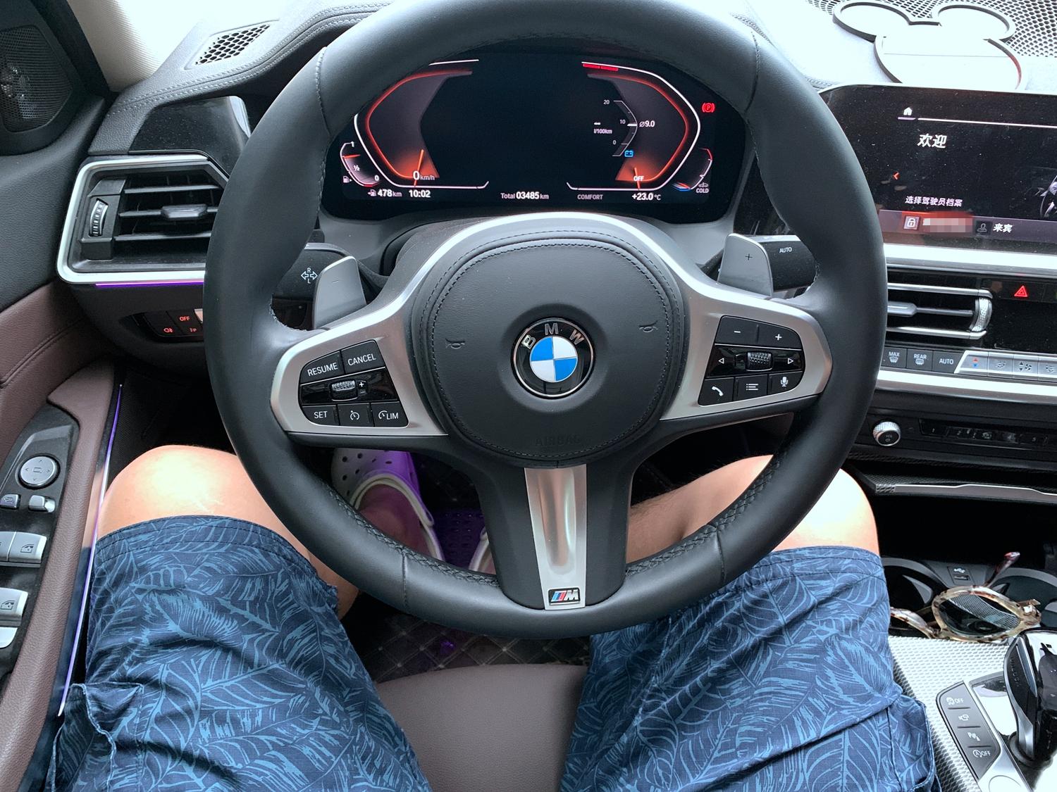 宝马325i曜夜真实感受,2024宝马325im运动套装曜夜版白色