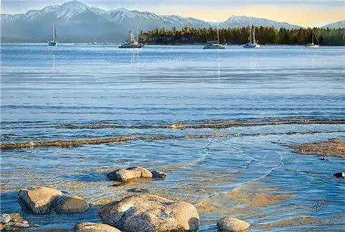 水浑浊怎么画,水怎么才能画出透明感