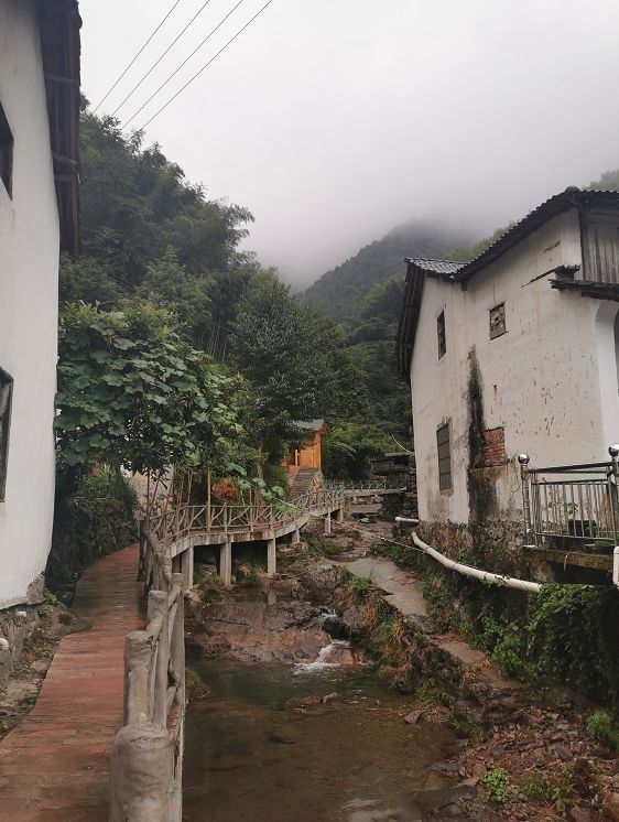 一场烟雨，把人困进仙境！藏在金华南山的这个小村，不求爆红，只求安静邂逅！