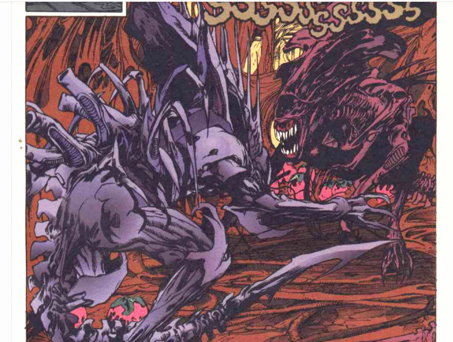 最新“异形王”形象曝光，人类和异形结合体，专门猎杀异形的怪物