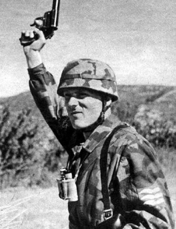 德国二战时冲锋枪可以点射吗,二战纳粹德国信号枪