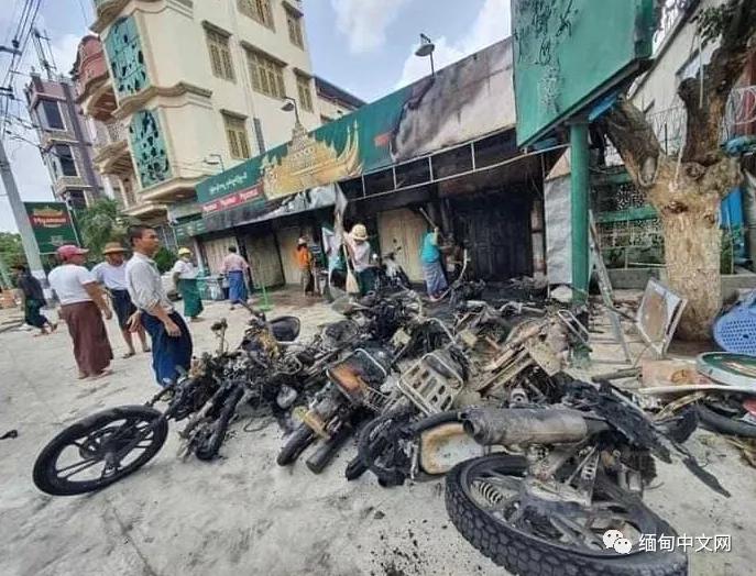 缅甸曼德勒事件,缅甸曼德勒一地遭炸弹袭击