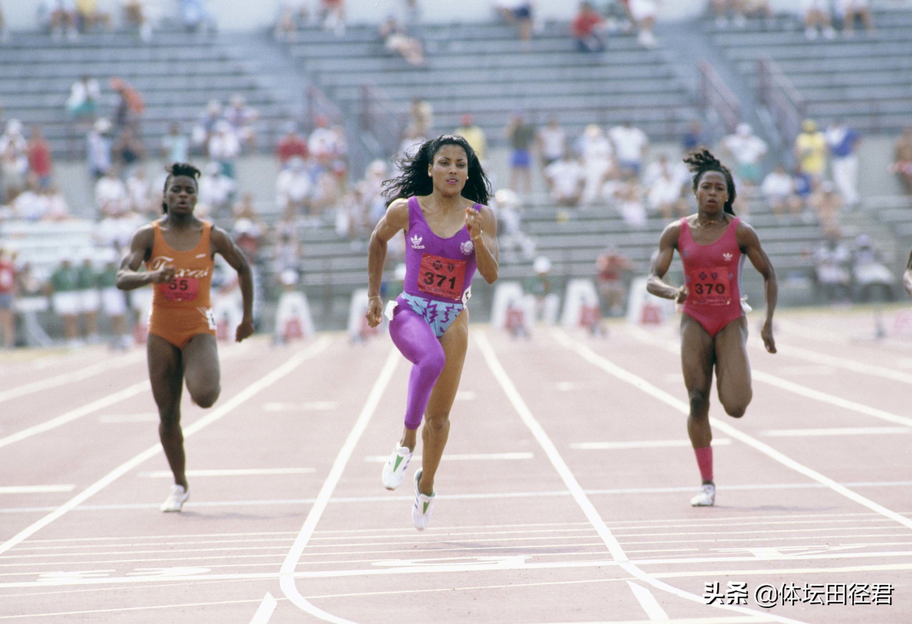 六大洲田径女子百米纪录PK：亚洲10秒79第四榜首遥遥领先