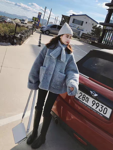 毛呢香风短款外套女秋冬最新款,中款毛呢外套穿搭短款