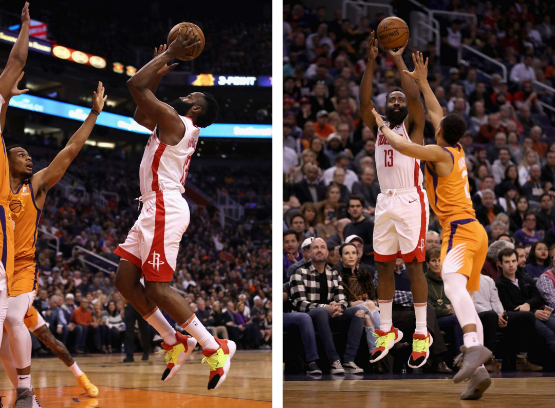 哈雷尔上脚球鞋锐步,nba上脚球鞋排行榜kd16