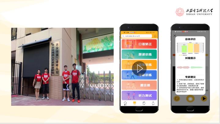 西电学子打造首款智能言语障碍矫治平台