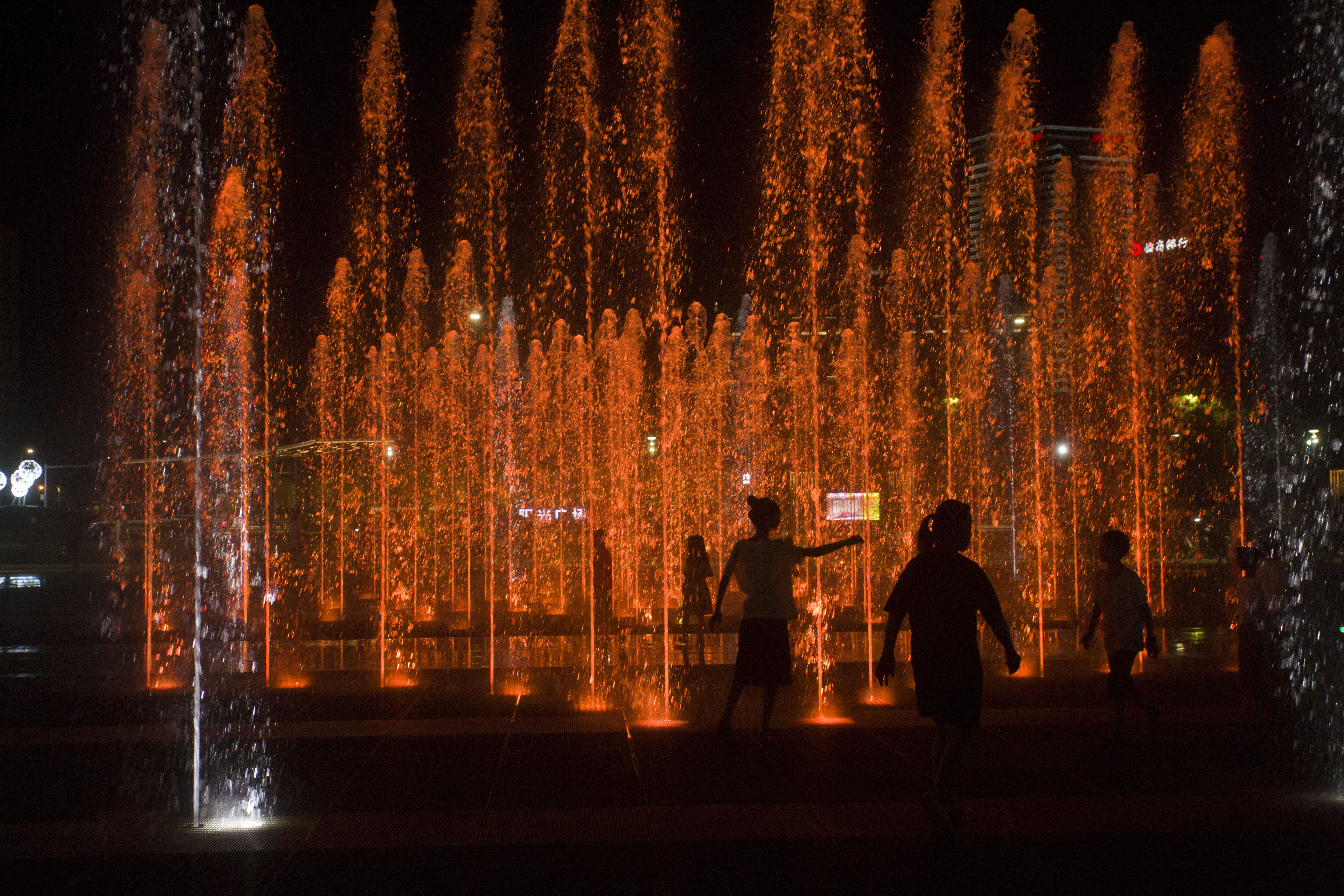 宁波市阳光广场,宁波阳光广场喷泉
