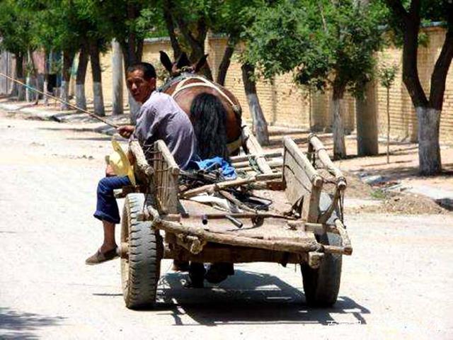 上世纪30年代农村马车,六七十年代农村主要运输工具重温