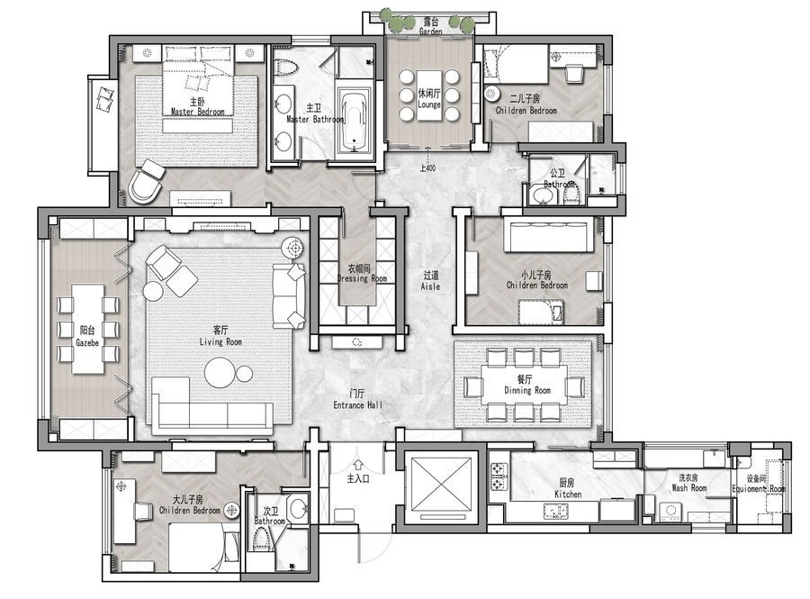 成都大平层装修设计推荐,成都大平层设计效果图