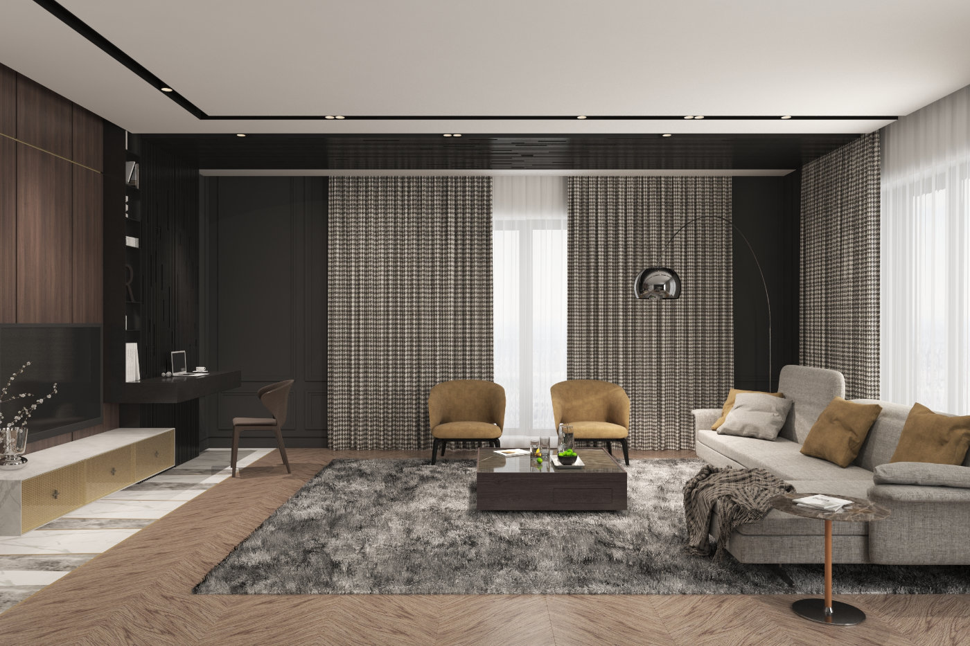 什么是轻奢？治疗土味装修的一剂猛药I哥本哈根·棕色立方