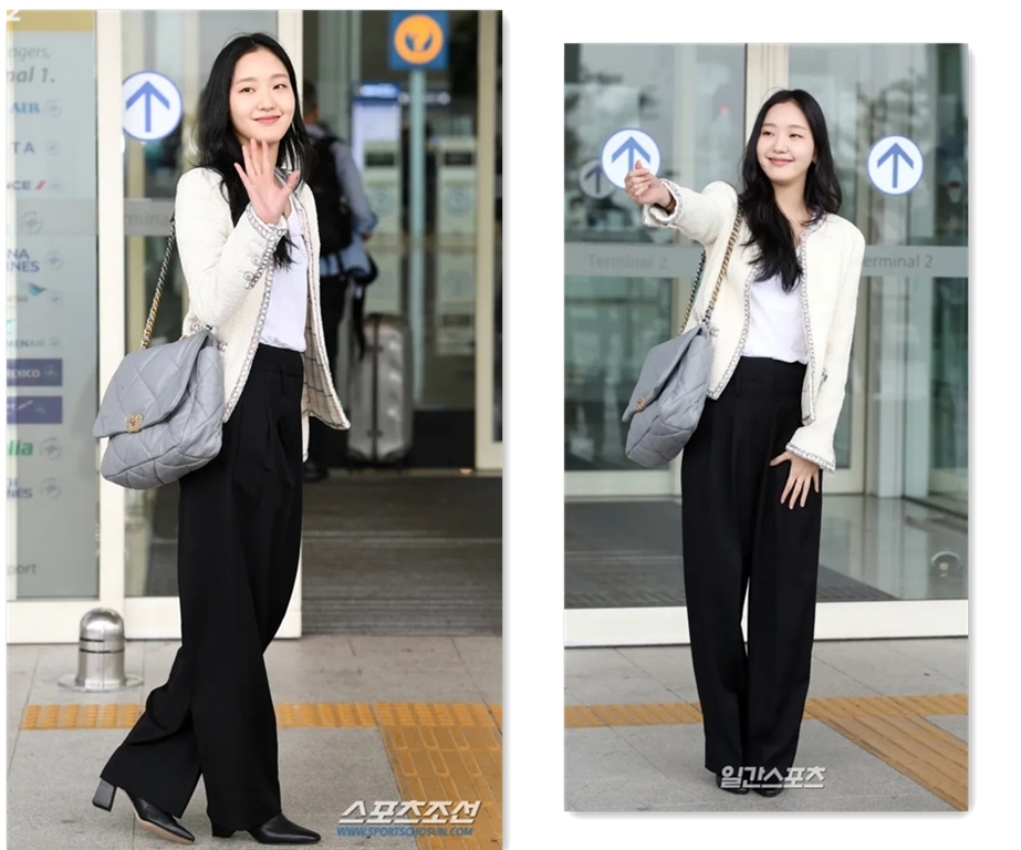 金高银穿搭分享,韩系淡颜系穿搭金高银