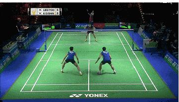 羽毛球12人双打轮转规则,羽毛球双打四人轮转发球顺序