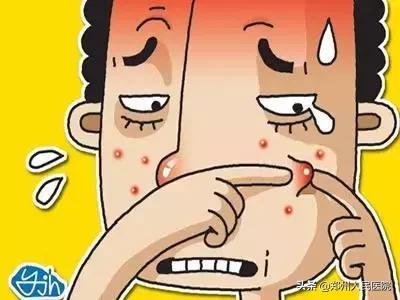 小伙挤痘引发败血症,小伙子挤痘出现败血症