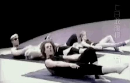 无跳跃瘦腹操,健身减肥体操教程30分钟卷腹