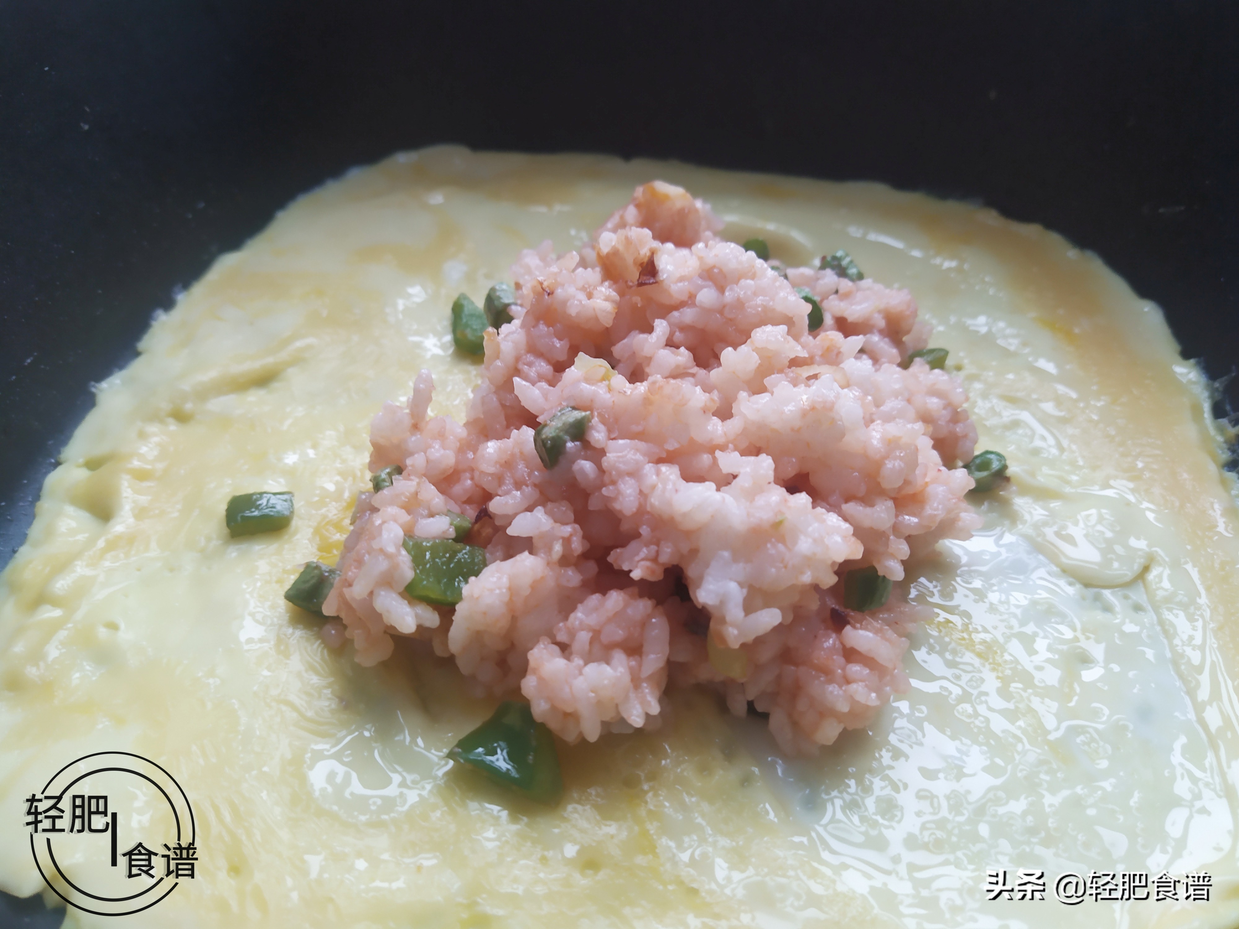 日式蛋包饭的爆浆蛋皮,蛋包饭零失败教程