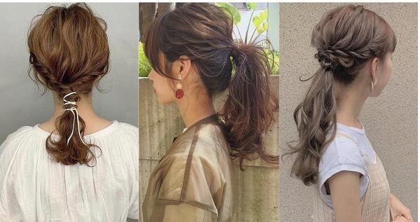 马尾简单一点,马尾简单又好看扎法视频