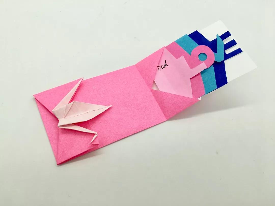 千纸鹤信封的折法简单慢动作,迷你千纸鹤的折法