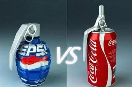 可口可乐vs百事可乐cp图,百事和可口可乐的cp