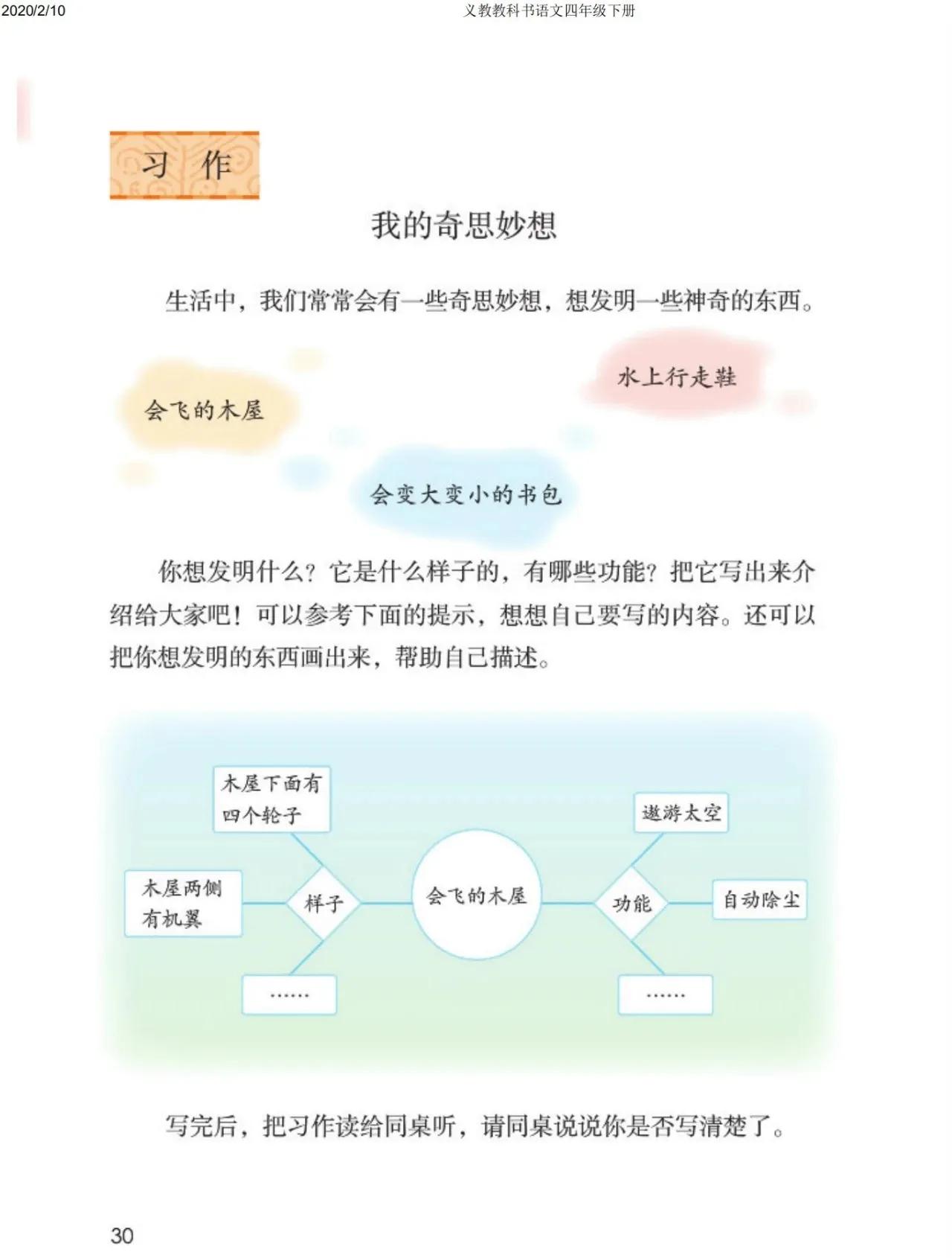 四年级下册语文预习笔记2020版,四年级语文下册第15课的预习笔记