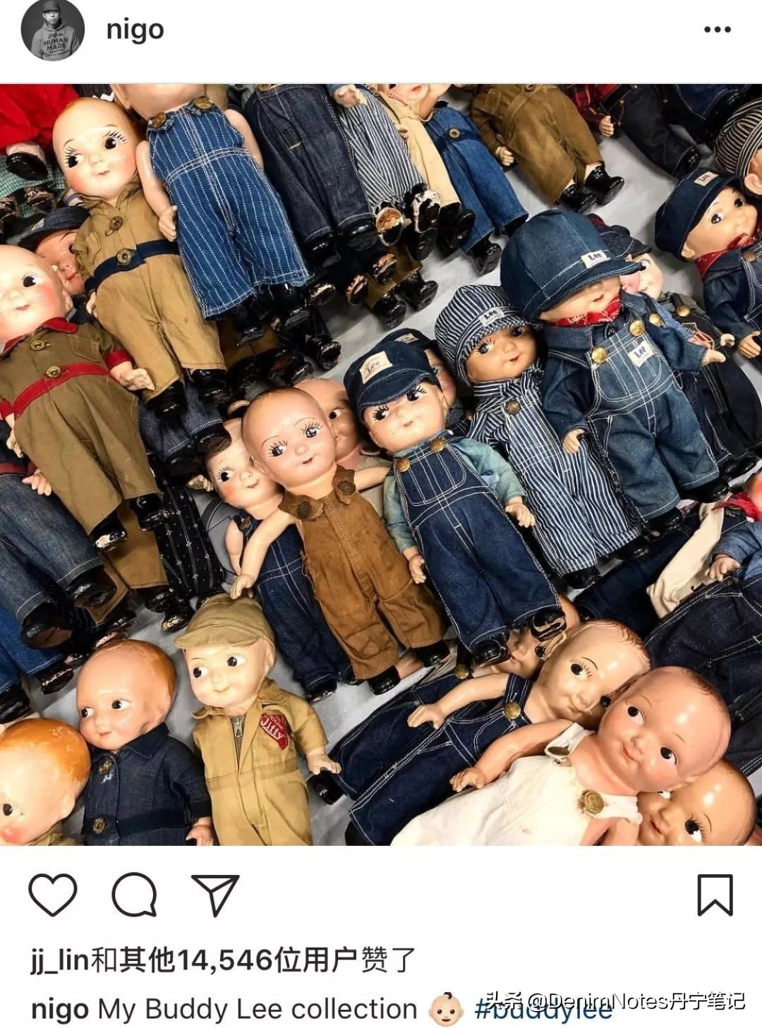 Lee130周年献礼，BuddyLee七大潮牌联乘，极具收藏价值