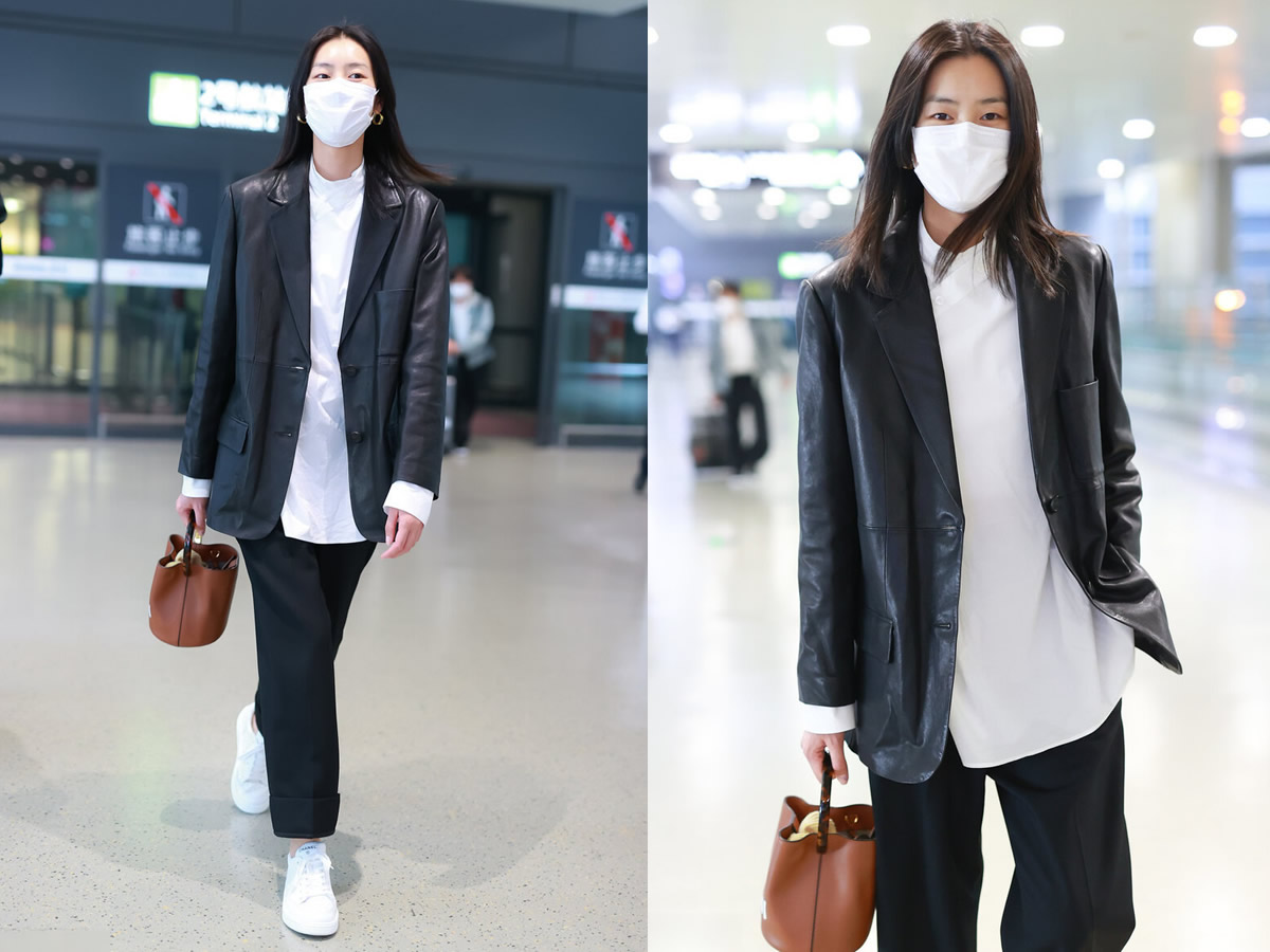 秋天穿西装这样扎气场十足,秋季穿皮衣才是时尚帅气