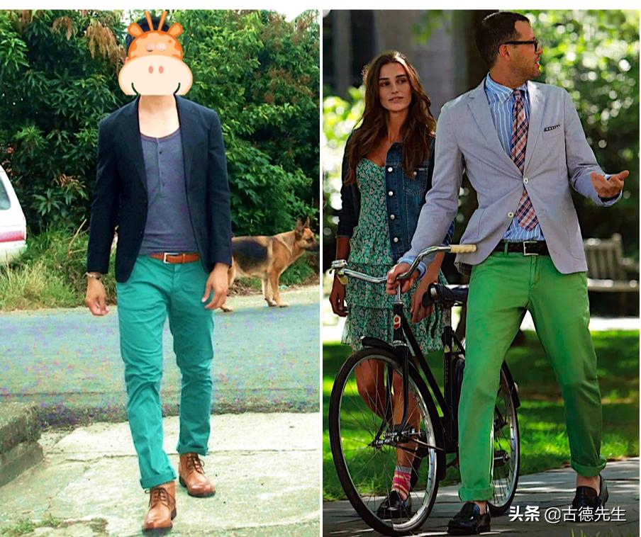 男式个性春季穿搭,男士显白穿搭