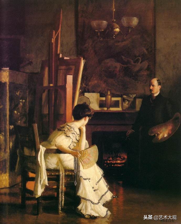 美国画家克莱德风景油画作品欣赏,美国画家丹尼尔油画作品欣赏