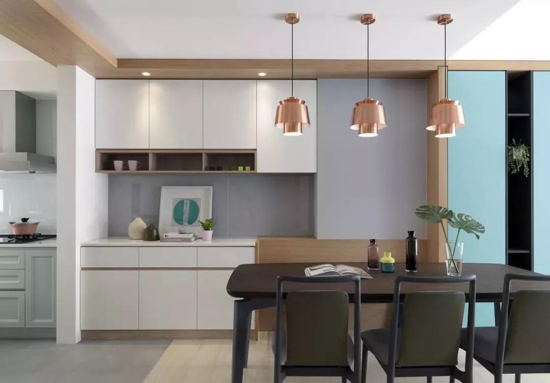 餐厅中间怎么装修好看,餐厅装修怎么省成本