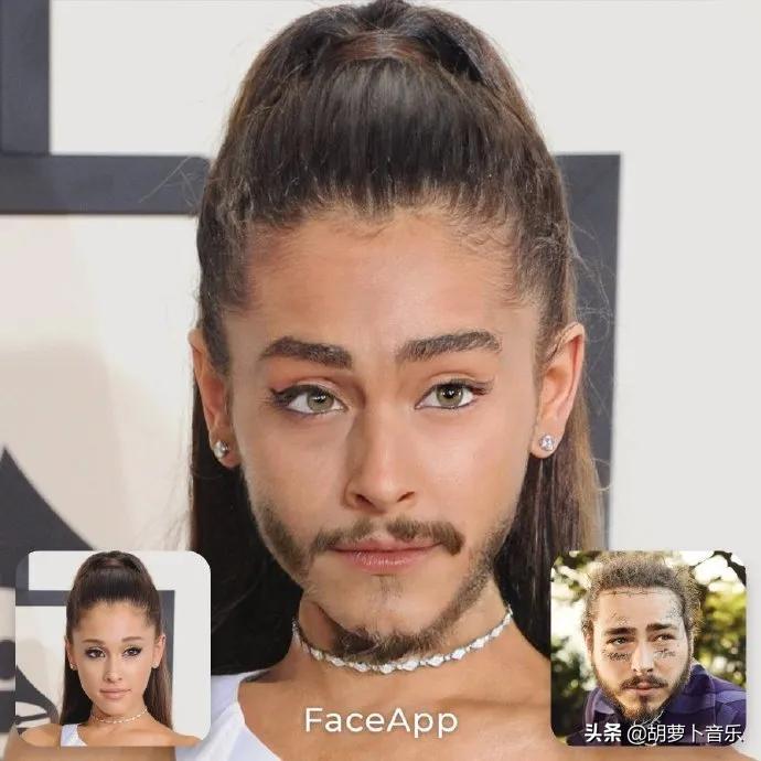 faceapp怎么修欧美图,faceapp合成照片