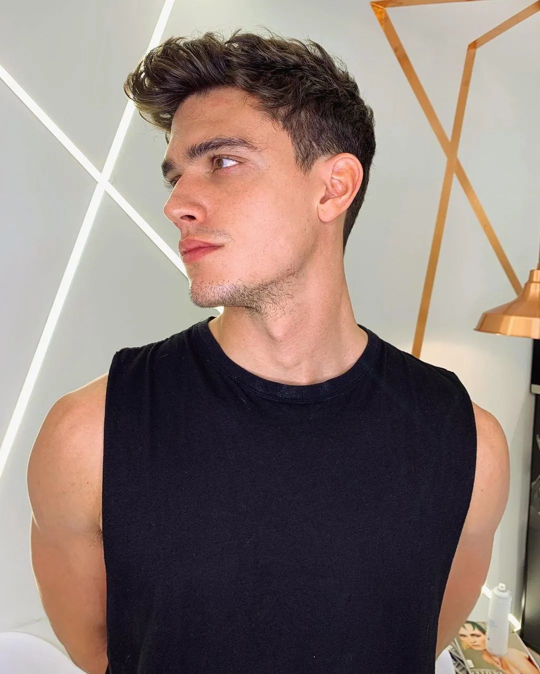 西班牙英俊帅气男模,西班牙男模serrano