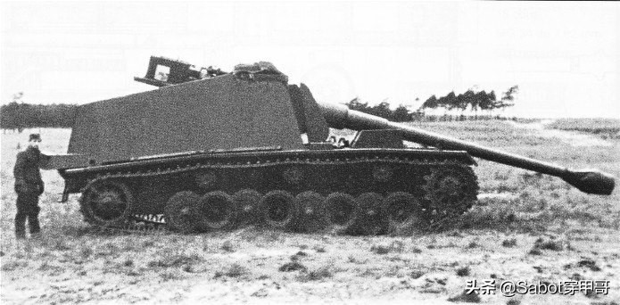 二战德国埃米尔坦克歼击车,二战德军轮式坦克歼击车