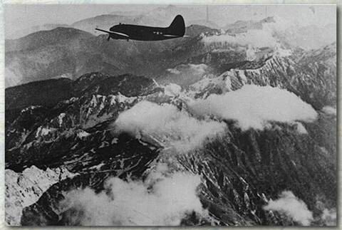 驼峰航线死亡飞行员,驼峰航线的故事