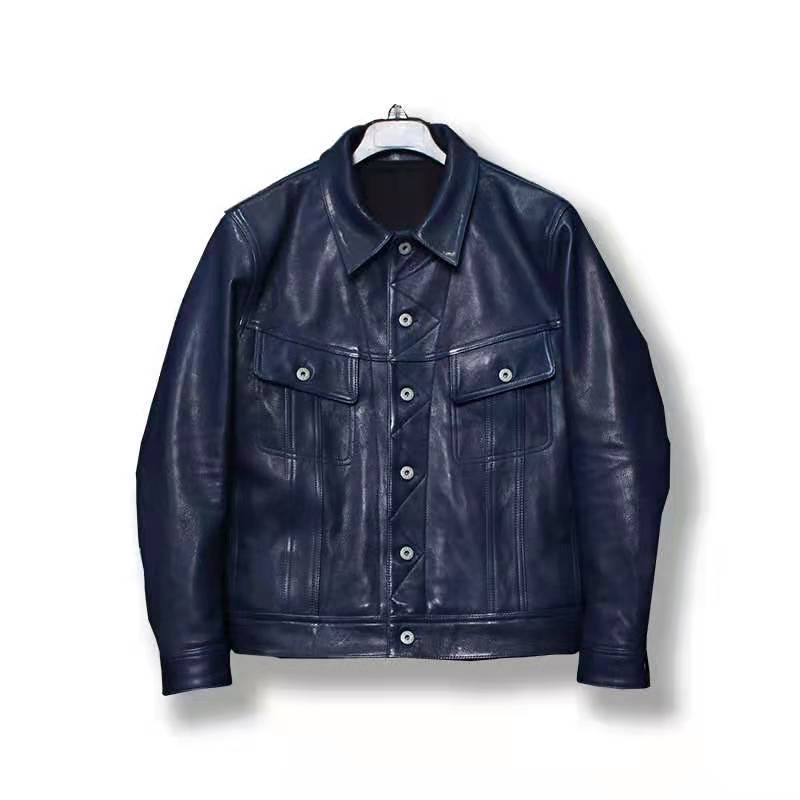 罗蒙复古机车皮衣,想玩机车入门款
