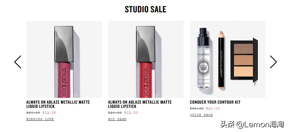 smashbox眼影盘24色,smashbox八色眼影试色