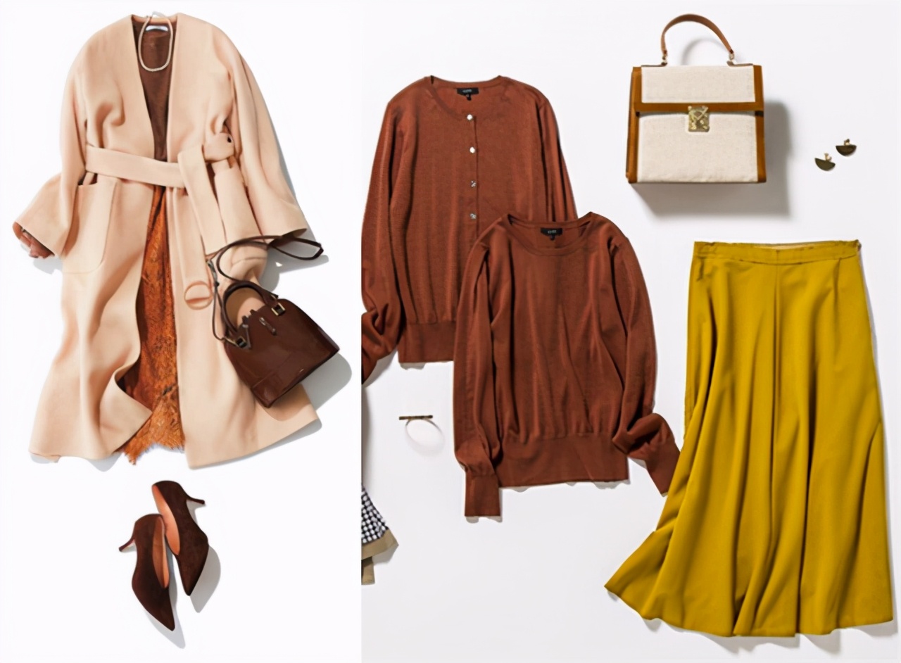 佛罗伦萨驼色搭配,浅驼色皮毛一体小香风怎么搭配