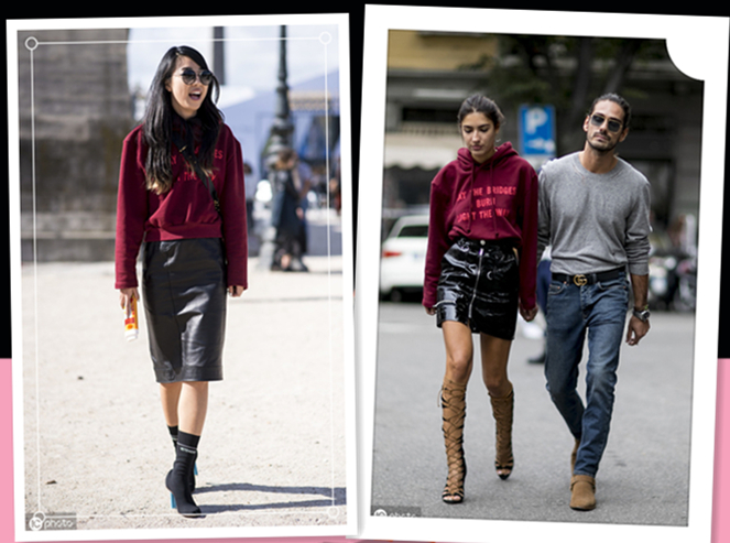 时髦单品“皮裙”，学会选款+搭配，让你的穿搭性感与时尚并存