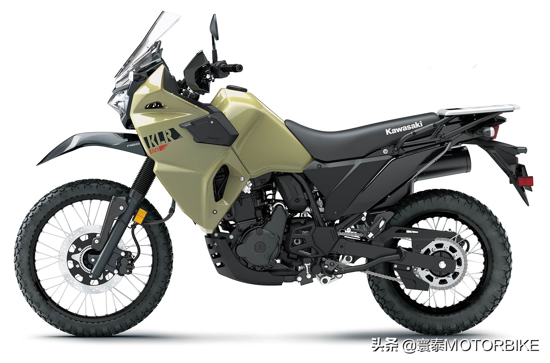 川崎KLR650“重装”回归！成为大单缸拉力车阵中一枝独秀