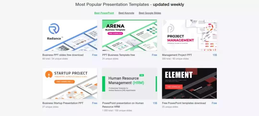 80个ppt素材网站大合集,有什么免费收集ppt素材的网站