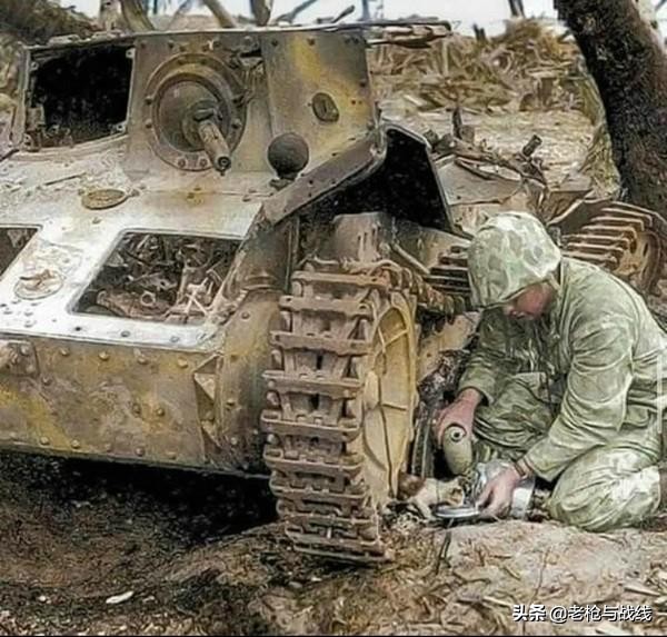 损毁的坦克,一战损失坦克装甲车