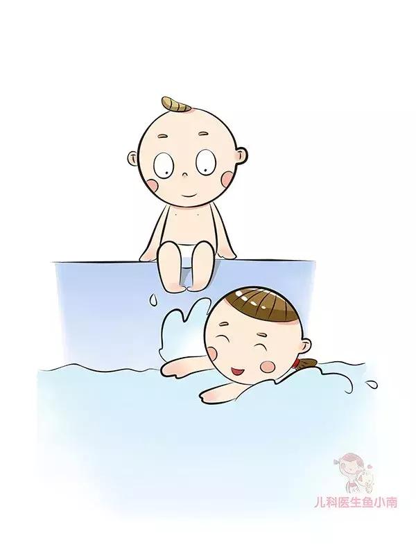 宝宝游泳多少度的水合适,宝宝游泳的好处及最佳时间