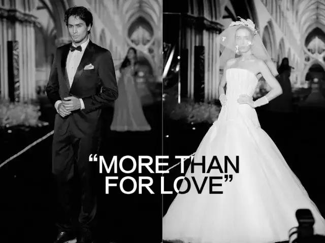 高定奢华婚纱秀,缎面婚纱大秀