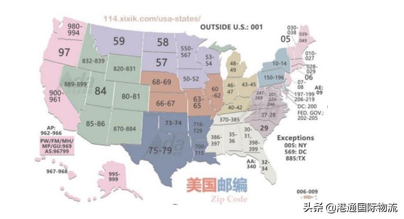 亚马逊仓库怎么区分美东美西美中,亚马逊仓库美东美西美中如何区分