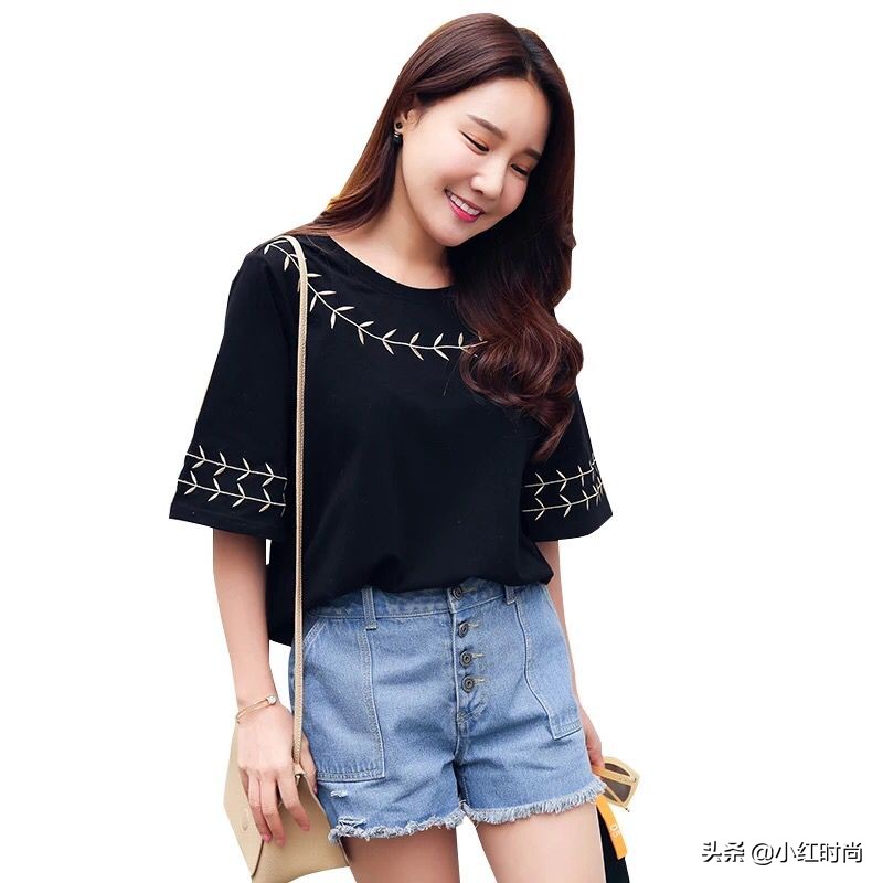 今年胖mm流行穿搭女,最新款胖mm显瘦衣服