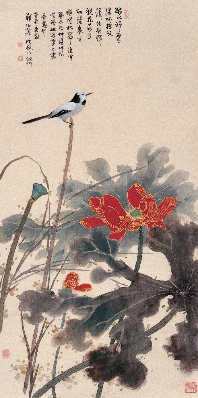 画荷花出淤泥而不染濯清涟而不妖,荷花出淤泥而不染濯清涟而不妖