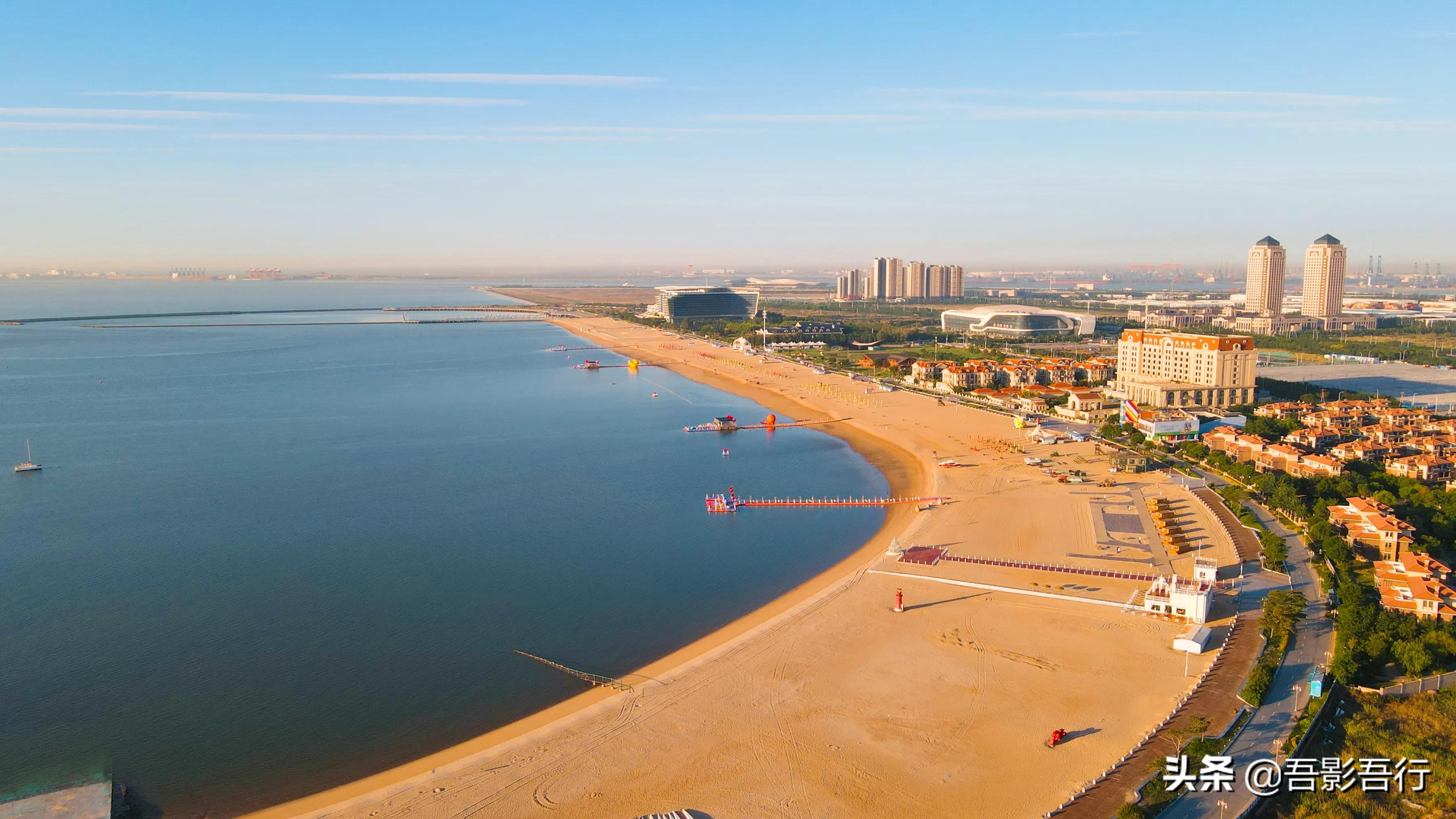 天津东疆湾自驾游,天津海边东疆湾攻略