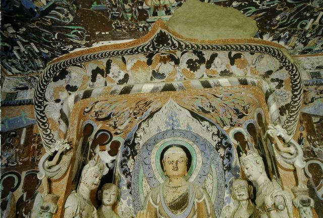 敦煌壁画320窟赏析,敦煌莫高窟420窟壁画