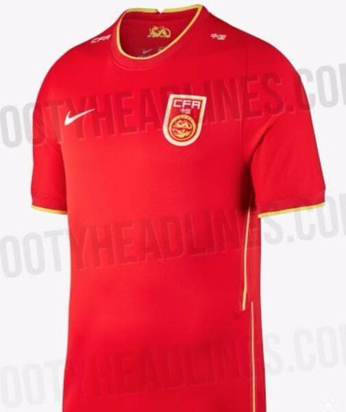 国足新球衣照片印号,国足亚洲杯球衣曝光