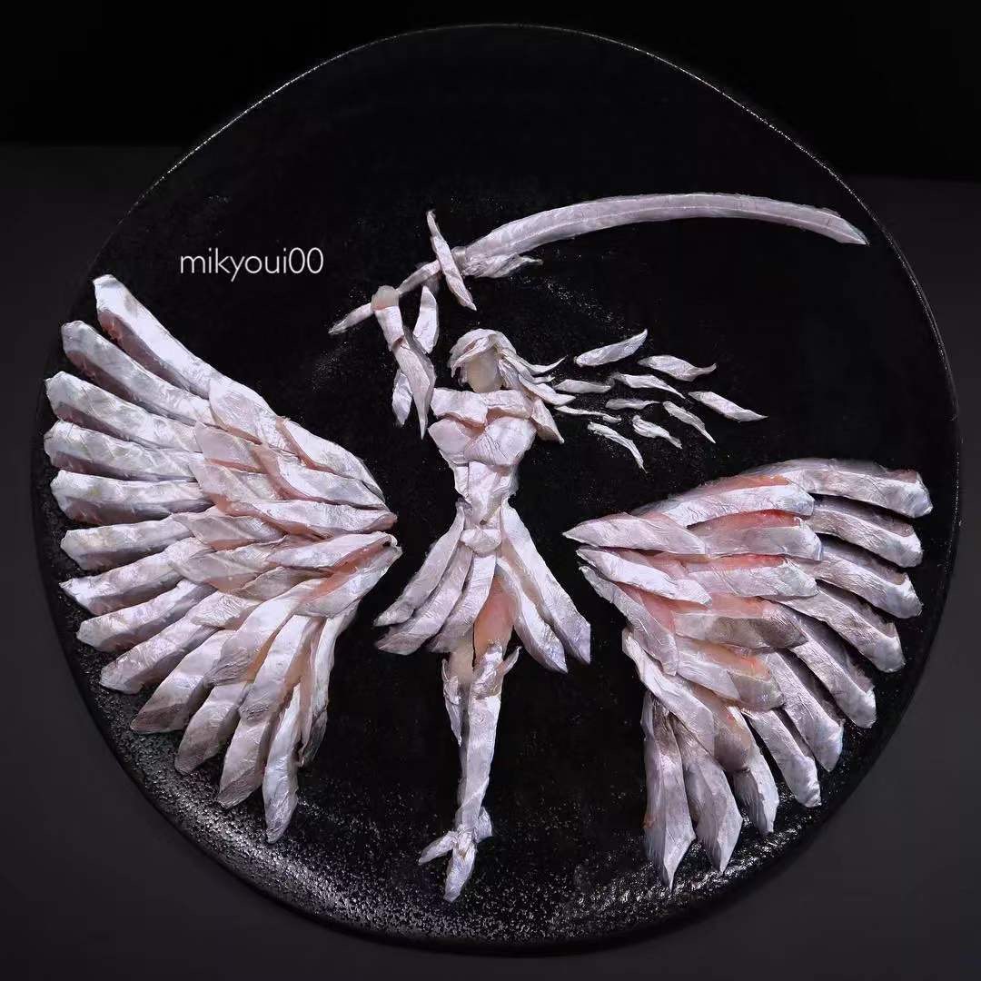 澳龙刺身摆盘制作视频,刺身制作视频创意摆盘