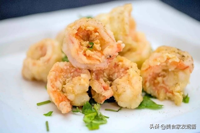 湖南椒盐虾仁最正宗的做法,空气炸锅做椒盐虾仁最好吃的做法