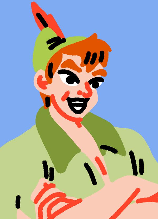 匈牙利插画师gabibaracsi,德国插画师sylvia